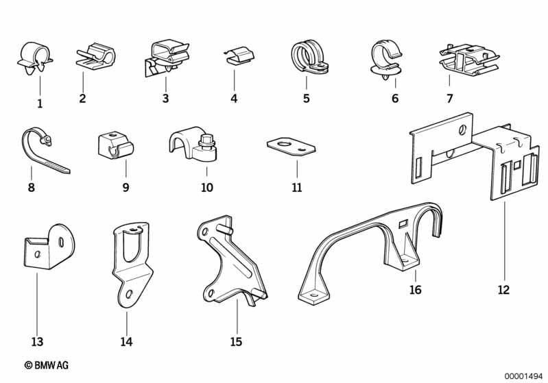 Cable Harness Fixings
