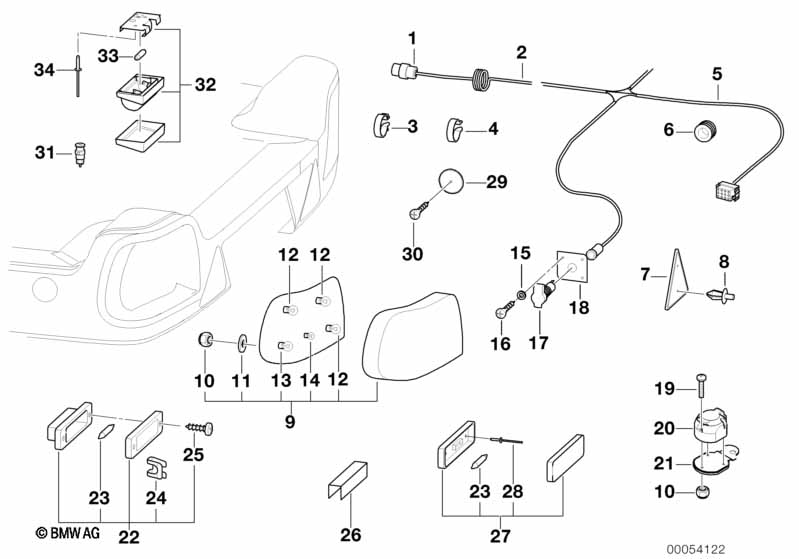 Genuine BMW 07119906746 E39 E34 E38 Fillister Head Self-Tapping Screw ST3,9X22 SW (Inc. Z3 2.8) | ML Performance UK Car Parts