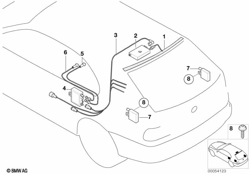 Single parts f antenna-diversity
