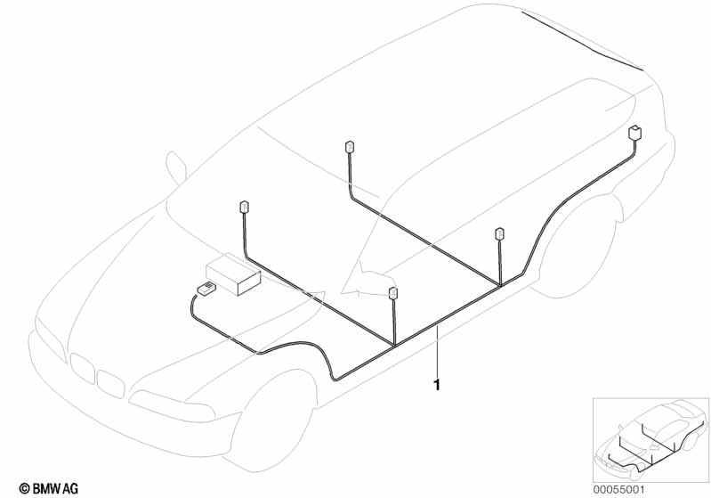 Audio wiring harness
