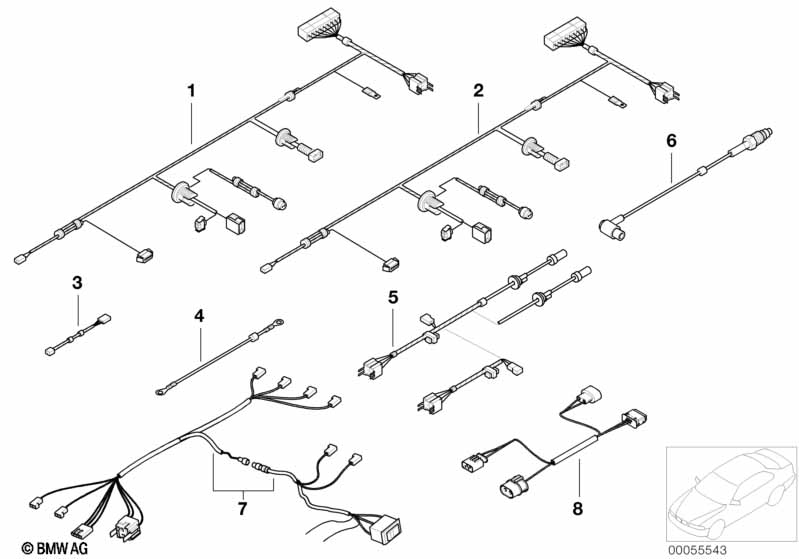 Various additional wiring sets