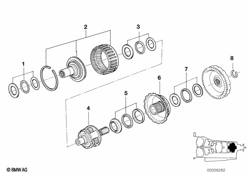 A5S310Z planet wheel sets