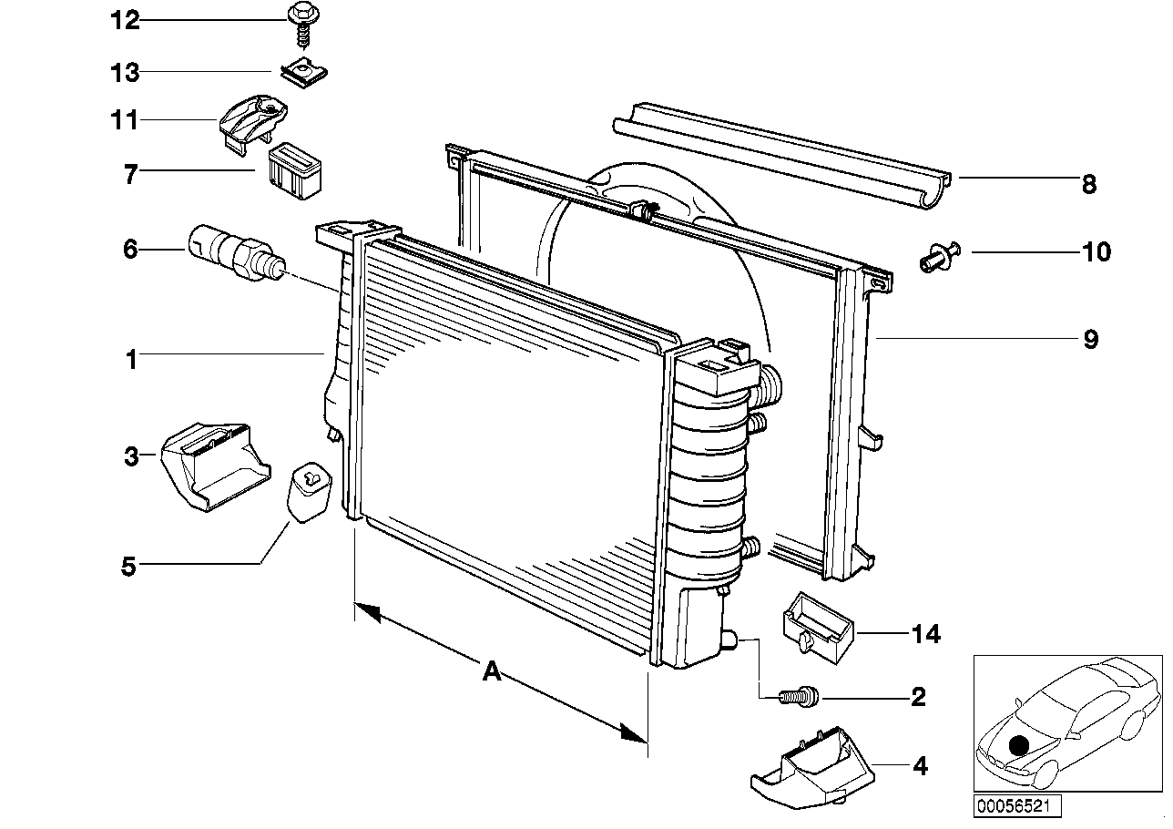 E39 Auxiliary Fan Wiring Diagram - 5