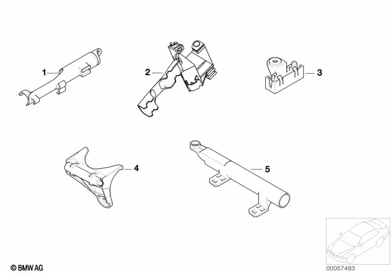 Various cable holders