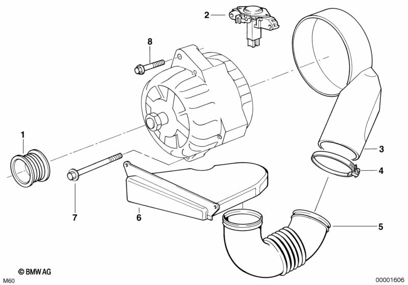 Alternator parts 140a