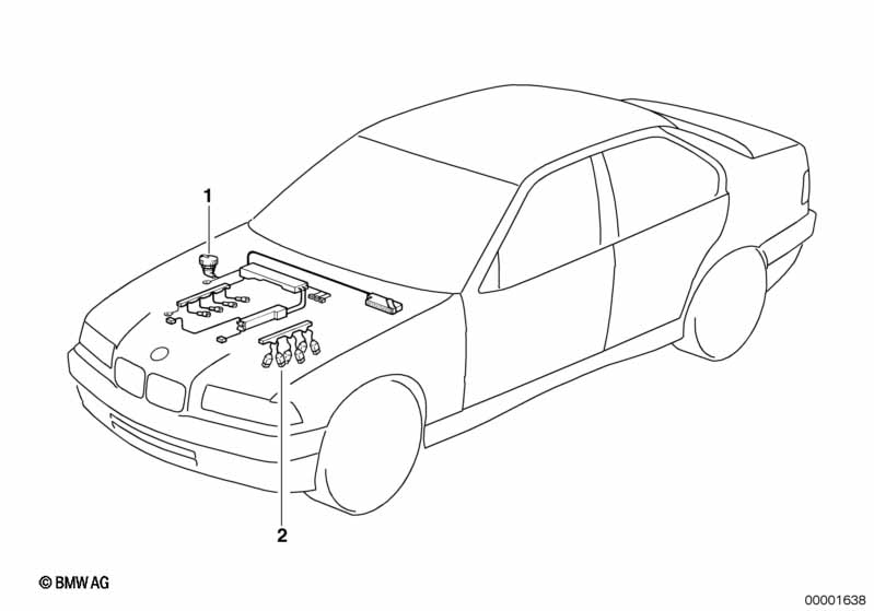 Engine wiring harness