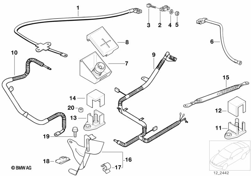 Genuine BMW 12521741298 E38 Cover (Inc. 750iLS) | ML Performance UK Car Parts