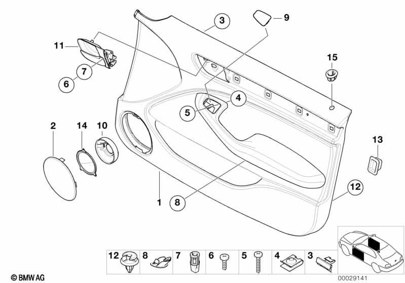 Genuine BMW 51418200729 E46 Bush (Inc. 330i, 318d & 316i 1.9) | ML Performance UK Car Parts