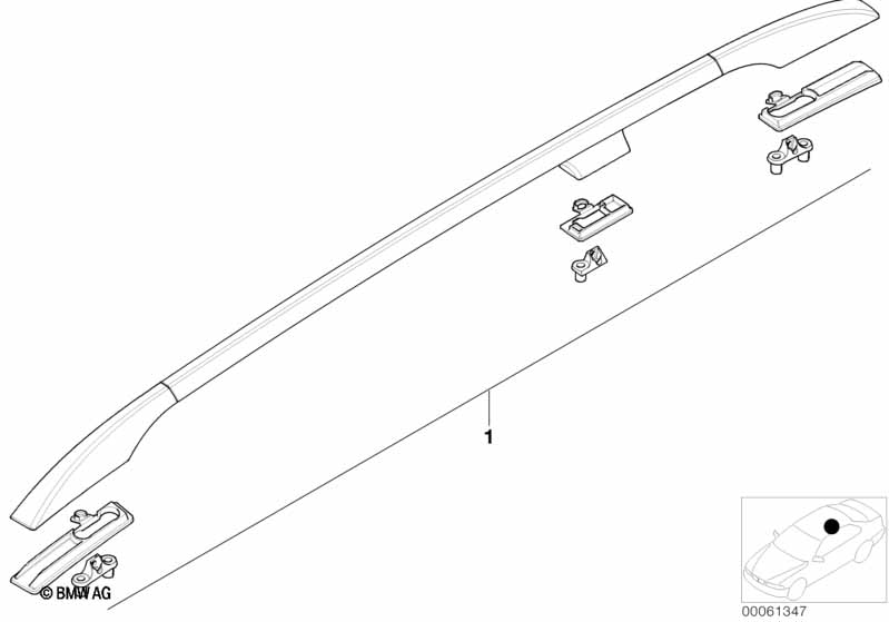Retrofit kit, roof railing