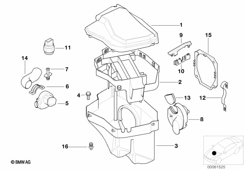 Control unit box
