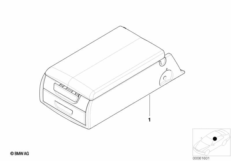 Retrofit, multifunctional armrest rear