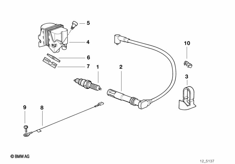 Ignition system-plug/plug/ignition coil