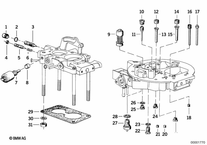 Genuine BMW 13111263266 E12 Gasket (Inc. 3.3L, 3.0CSL & 3.0CS) | ML Performance UK Car Parts