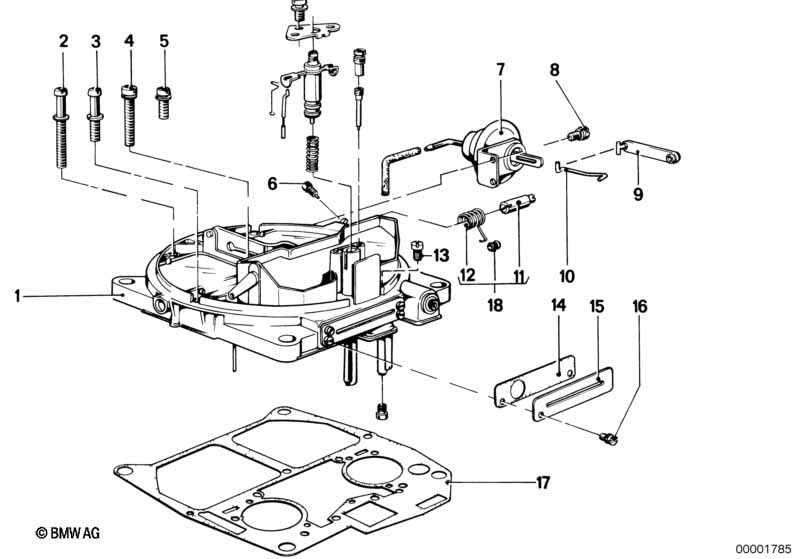 Cover carburettor