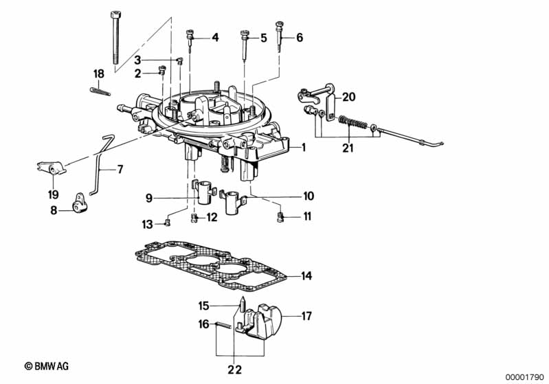 Pieces de carburateur