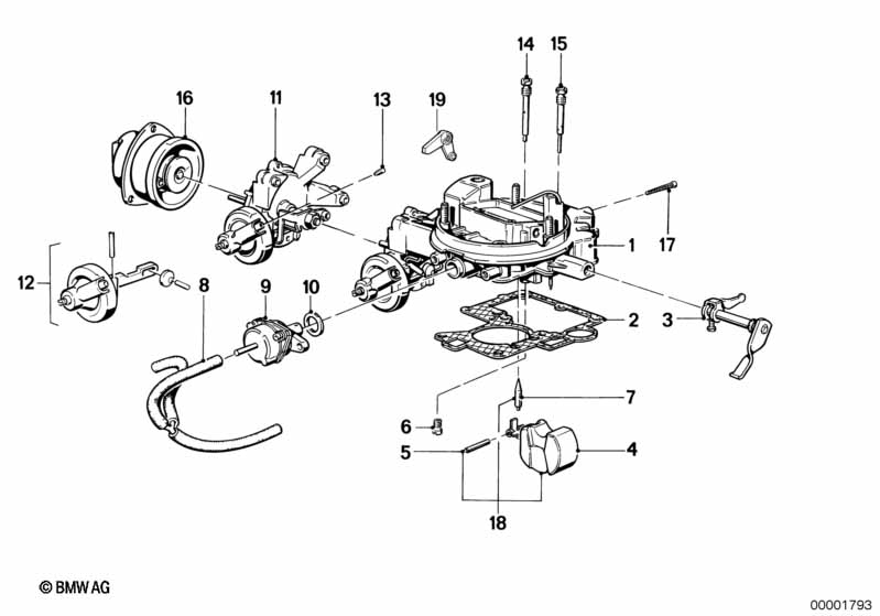Genuine BMW 13111278366 E21 E30 Gasket (Inc. 315 & 316) | ML Performance EU Car Parts