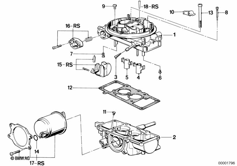Genuine BMW 12141286625 E30 E28 E34 Gasket Ring 12,5X2 (Inc. 316) | ML Performance UK Car Parts