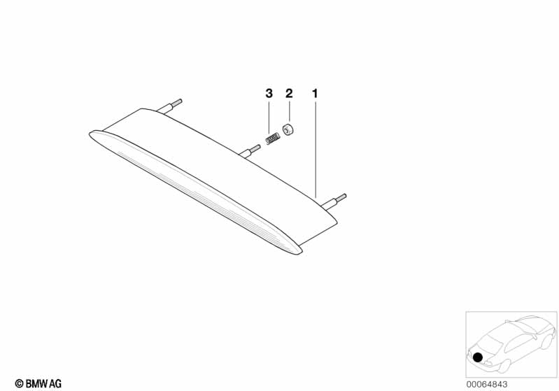 Third stoplamp