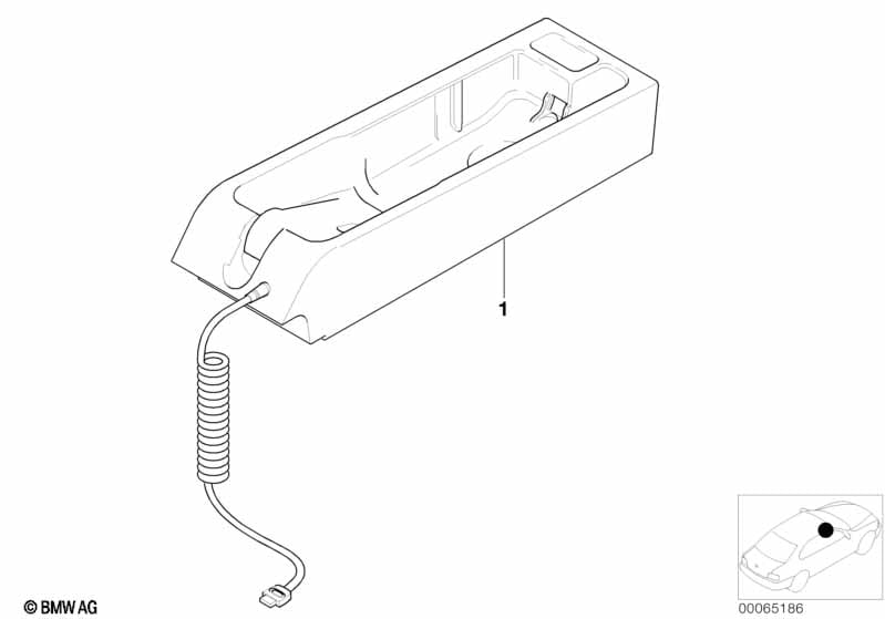 Single parts, SA 624, center console