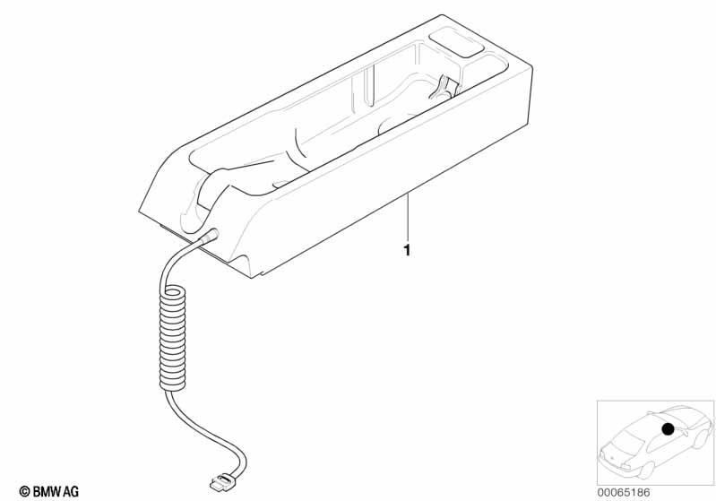 Single parts, SA 624, center console