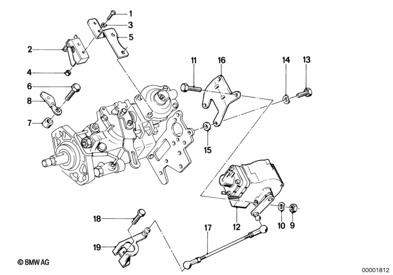 Genuine BMW 11741277134 E28 Spacer Bush (Inc. 524td) | ML Performance UK Car Parts