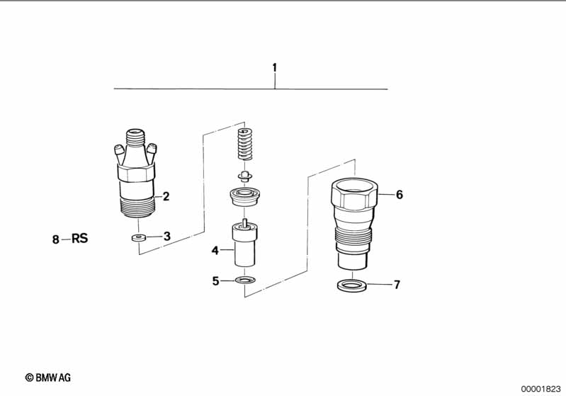 Insert injection nozzle