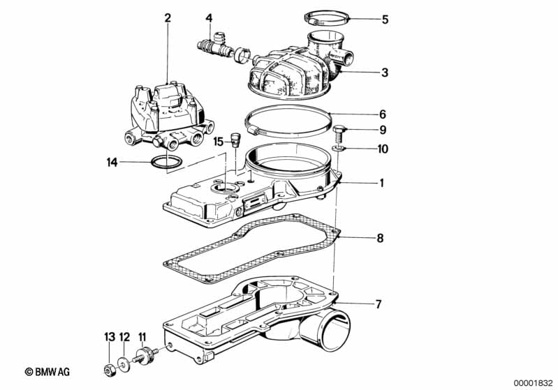 Volume air flow sensor