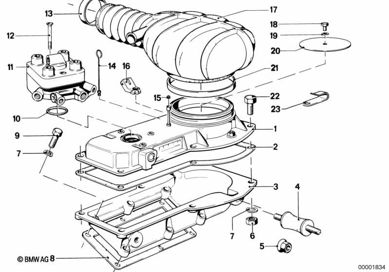Volume air flow sensor