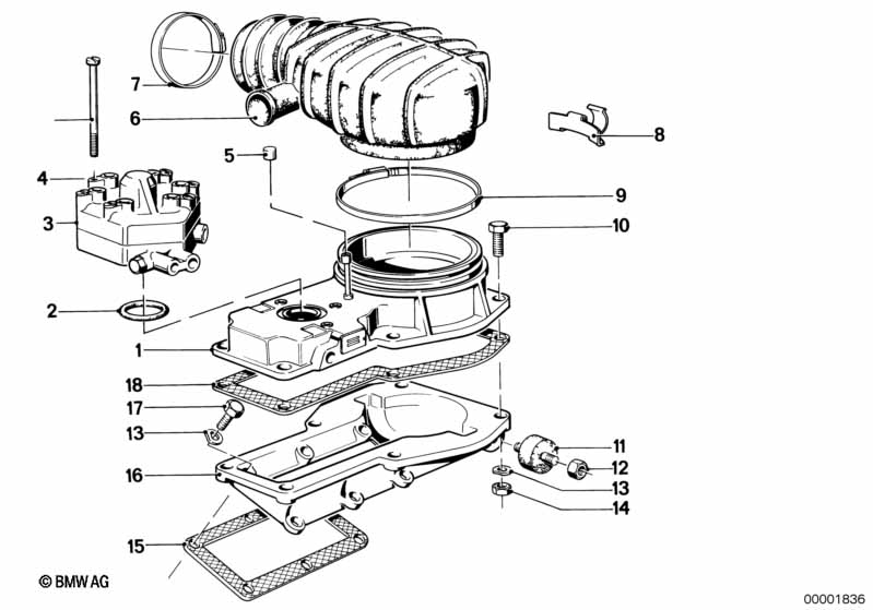 Volume air flow sensor