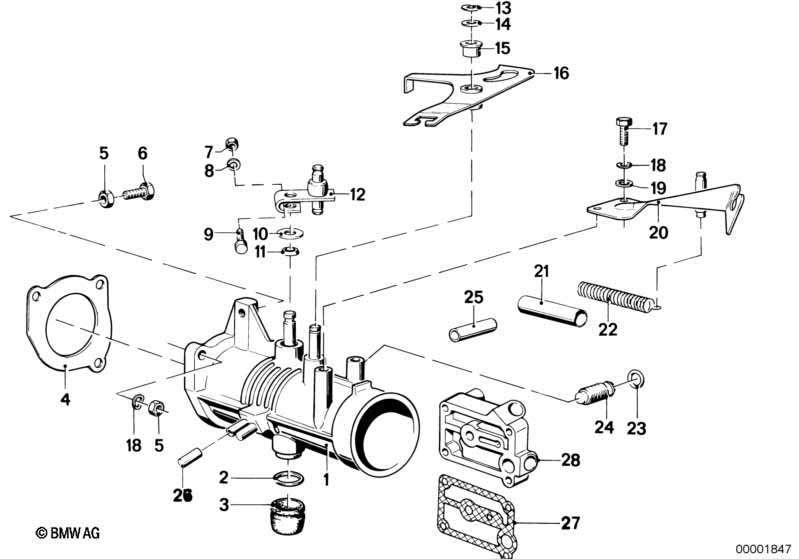 Genuine BMW 11611437694 E31 E30 Cap D=5,0mm (Inc. M535i, 730iL & 635CSi) | ML Performance UK Car Parts