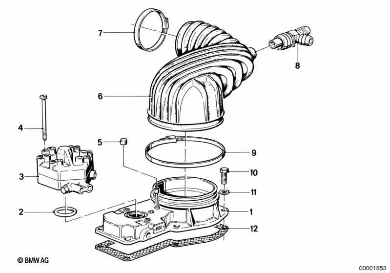 Volume air flow sensor