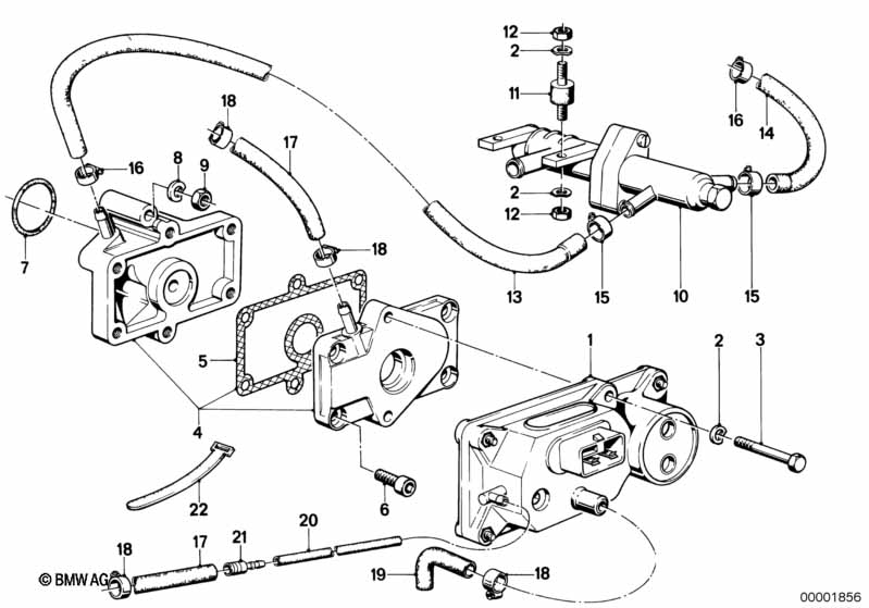 Addit.air slide valve/warm-up regulator