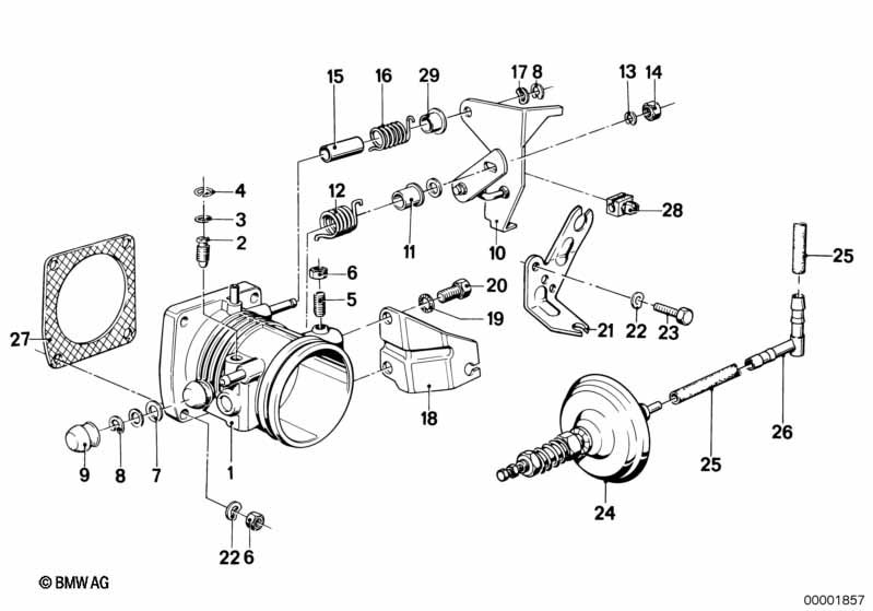 Throttle housing Assy