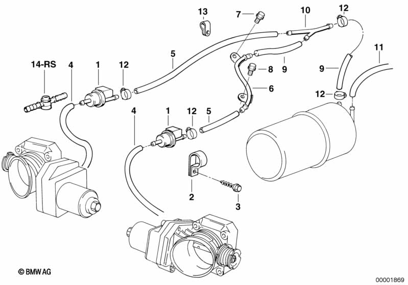 Fuel tank breath.valve/disturb.air valve
