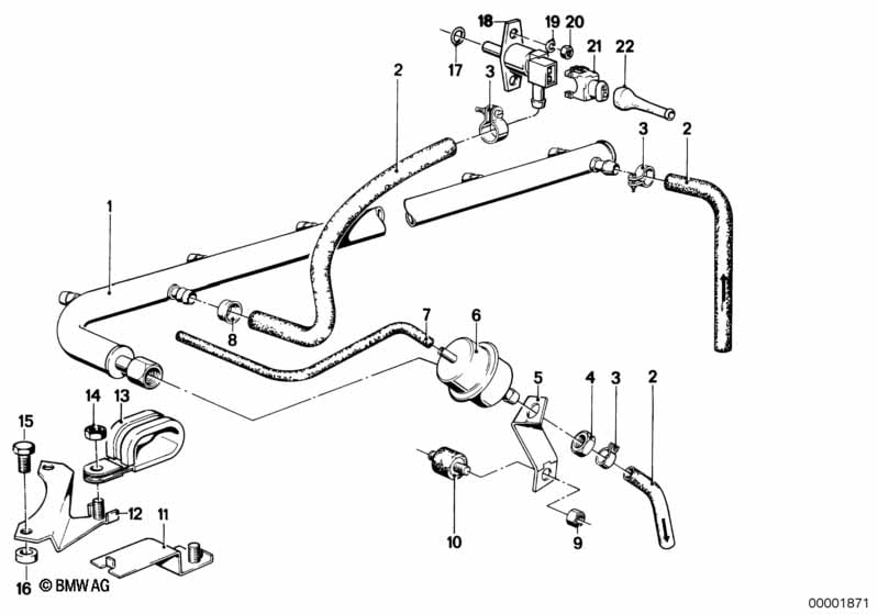 Insprutningsanlaeggning L-jetronic