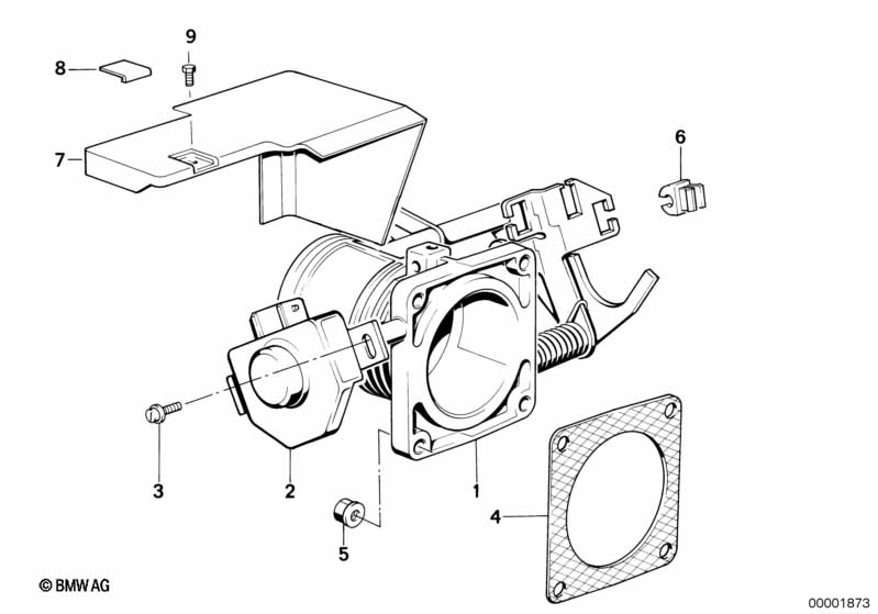 Throttle housing Assy