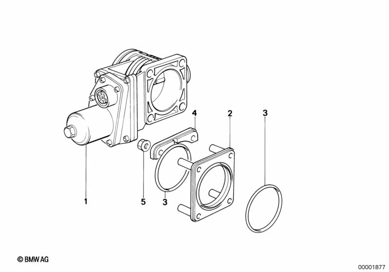Genuine BMW 13541716532 E34 E32 Holder EML (Inc. 730i, 735iL & 730iL) | ML Performance EU Car Parts