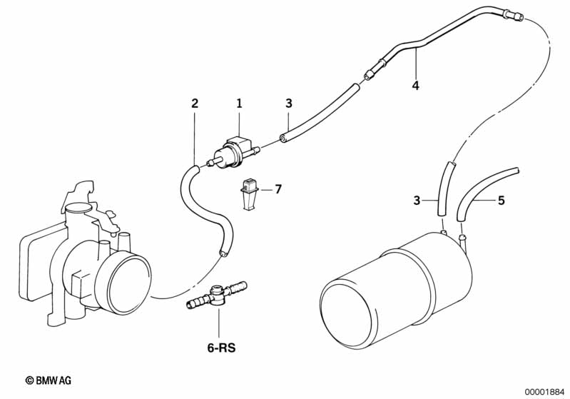Fuel tank breath.valve/disturb.air valve