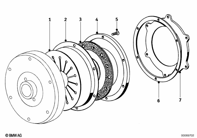 Genuine BMW 21211231463 Fillister-Head Screw (Inc. R75/6, R60/5) | ML Performance UK Car Parts