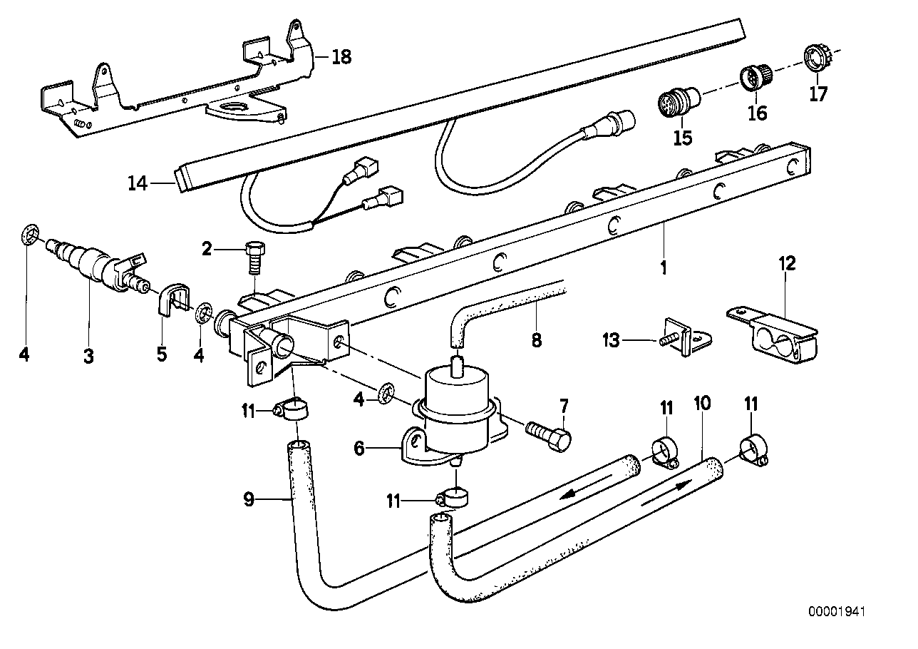 Genuine BMW 12521718125 E30 E34 Pin Terminal 7-POL (Inc. 525i, Z1 & 325ix) | ML Performance UK Car Parts