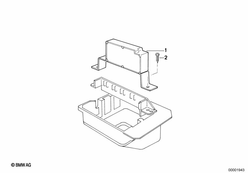 Control unit air accumulator flap