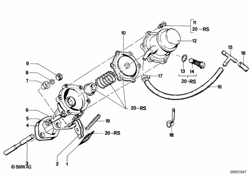 Genuine BMW 13311251059 E12 E24 Distribution Piece (Inc. 2500) | ML Performance UK Car Parts
