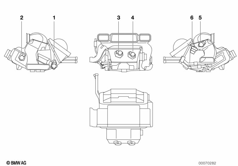 Genuine BMW 64116908983 E52 Actuator, Air Distribution Flap (Inc. Alpina V8 & Z8) | ML Performance EU Car Parts