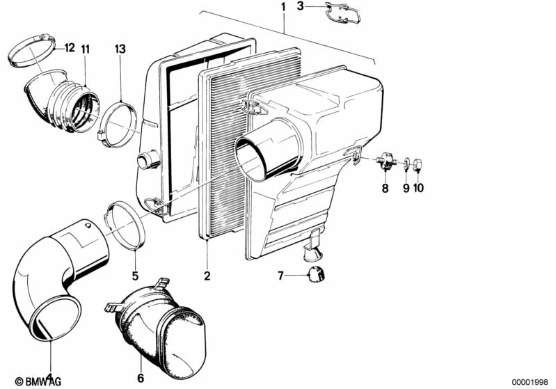 Intake silencer / Filter cartridge Intake silencer / Filter cartridge