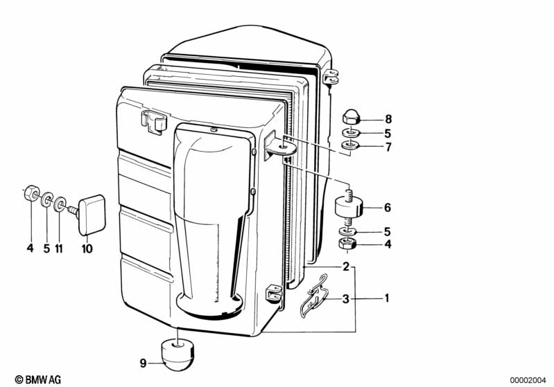 Genuine BMW 07119924403 E24 Cap Nut M6 (Inc. M635CSi) | ML Performance UK Car Parts