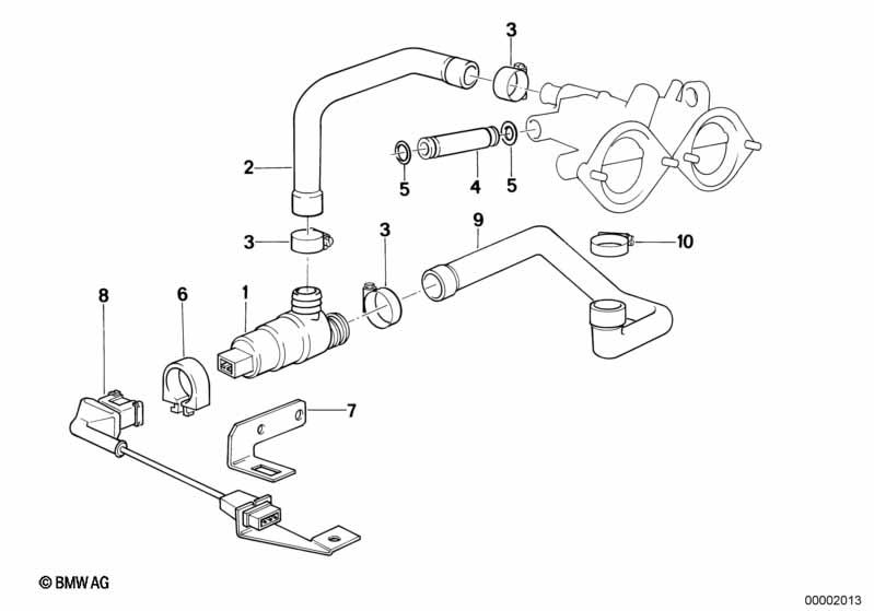 Idle regulating valve