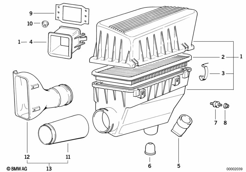Intake silencer / Filter cartridge