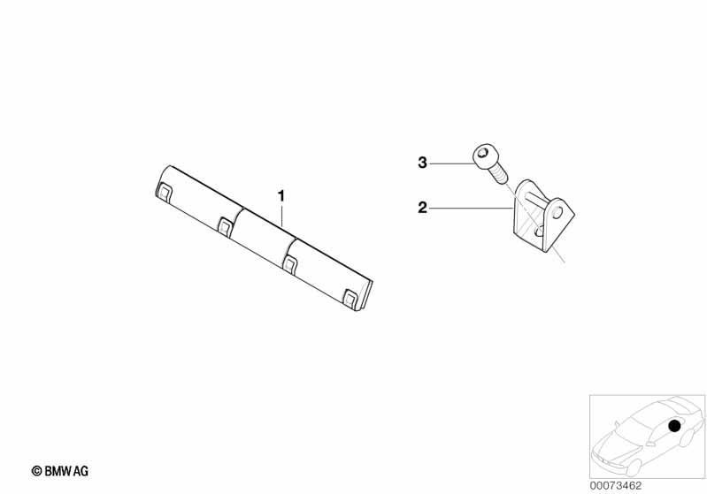 Montagem posterior Isofix