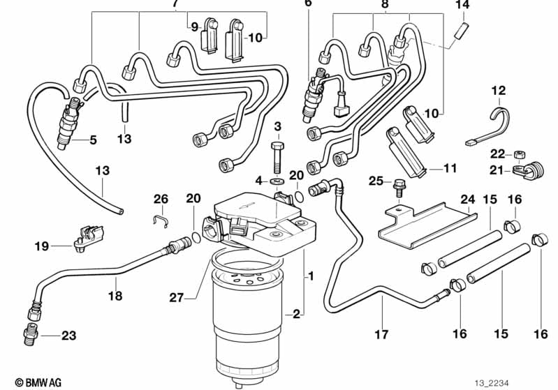 Fuel injection system Diesel