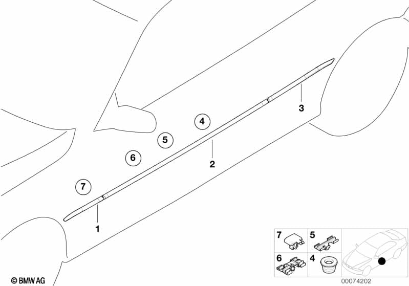 Exterior trim / grill